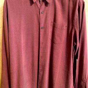 Tommy Bahama long sleeve silk shirt